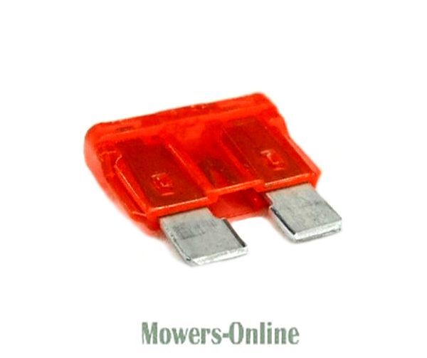 P - Mowers Online Red automotive fuse holder with two fuses