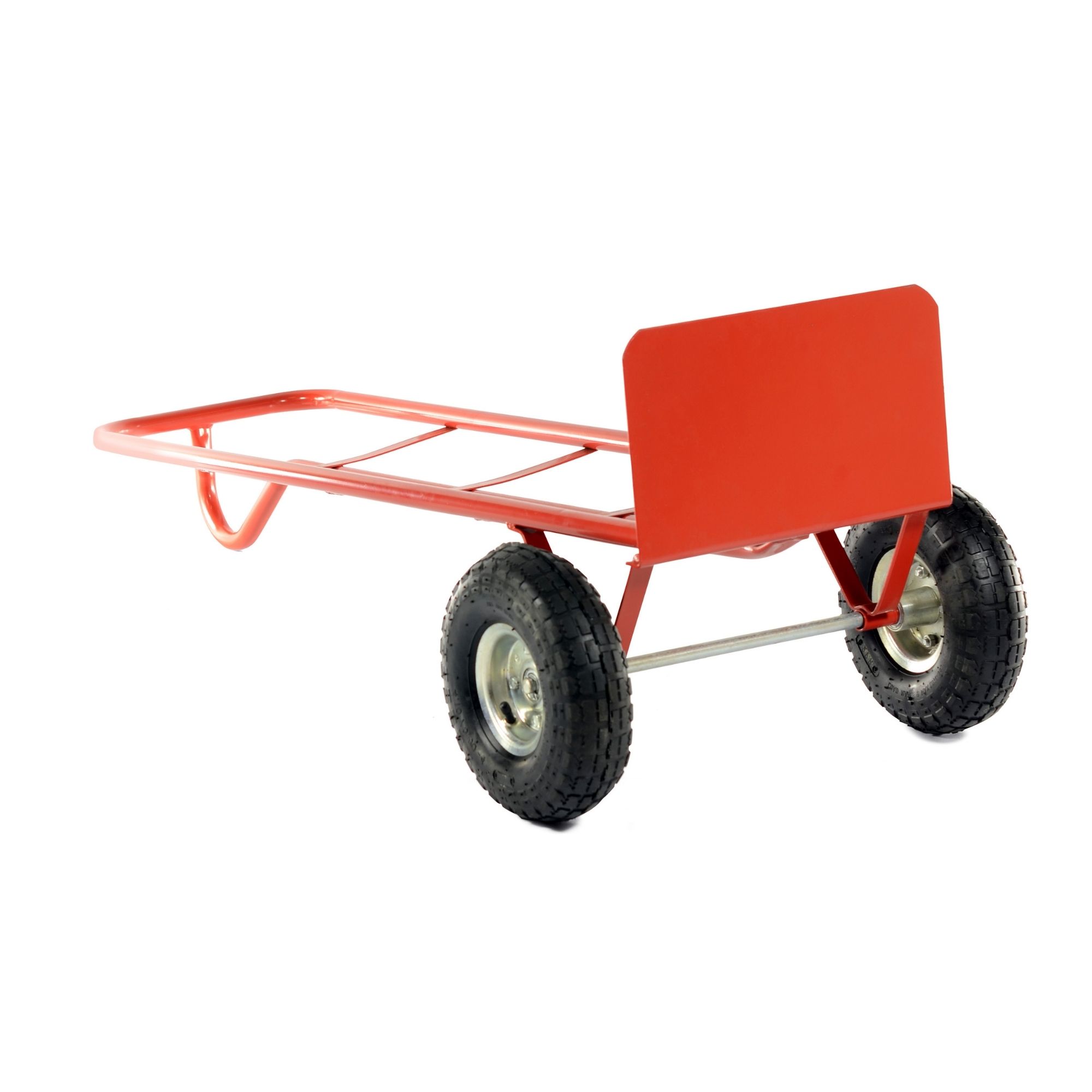 xphtrjedvz5.jpg - Mowers Online Red two-wheel garden cart with handle