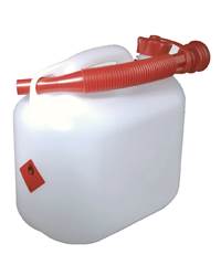 xsp4bgz3rri.jpg - Mowers Online Plastic fuel can with red spout and cap