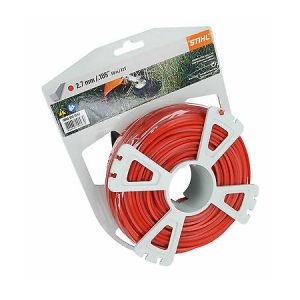 STIHL trimmer line spool on packaging card