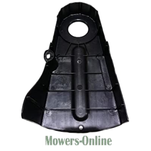Lawn mower grass bag deflector chute
