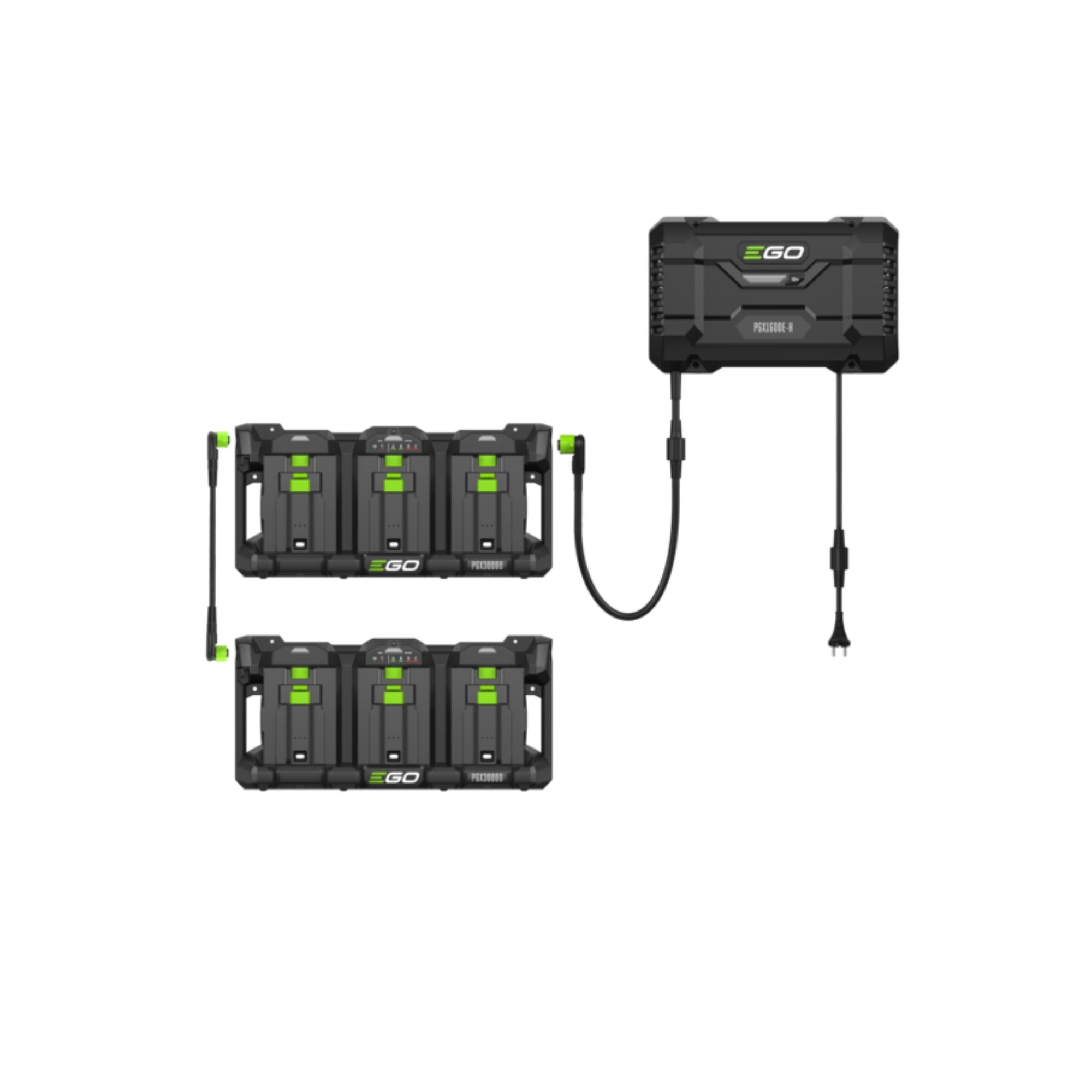 y4xms51yvrx.jpg - Mowers Online EGO battery charger with two battery packs
