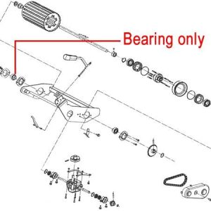 Bearing assembly exploded parts diagram