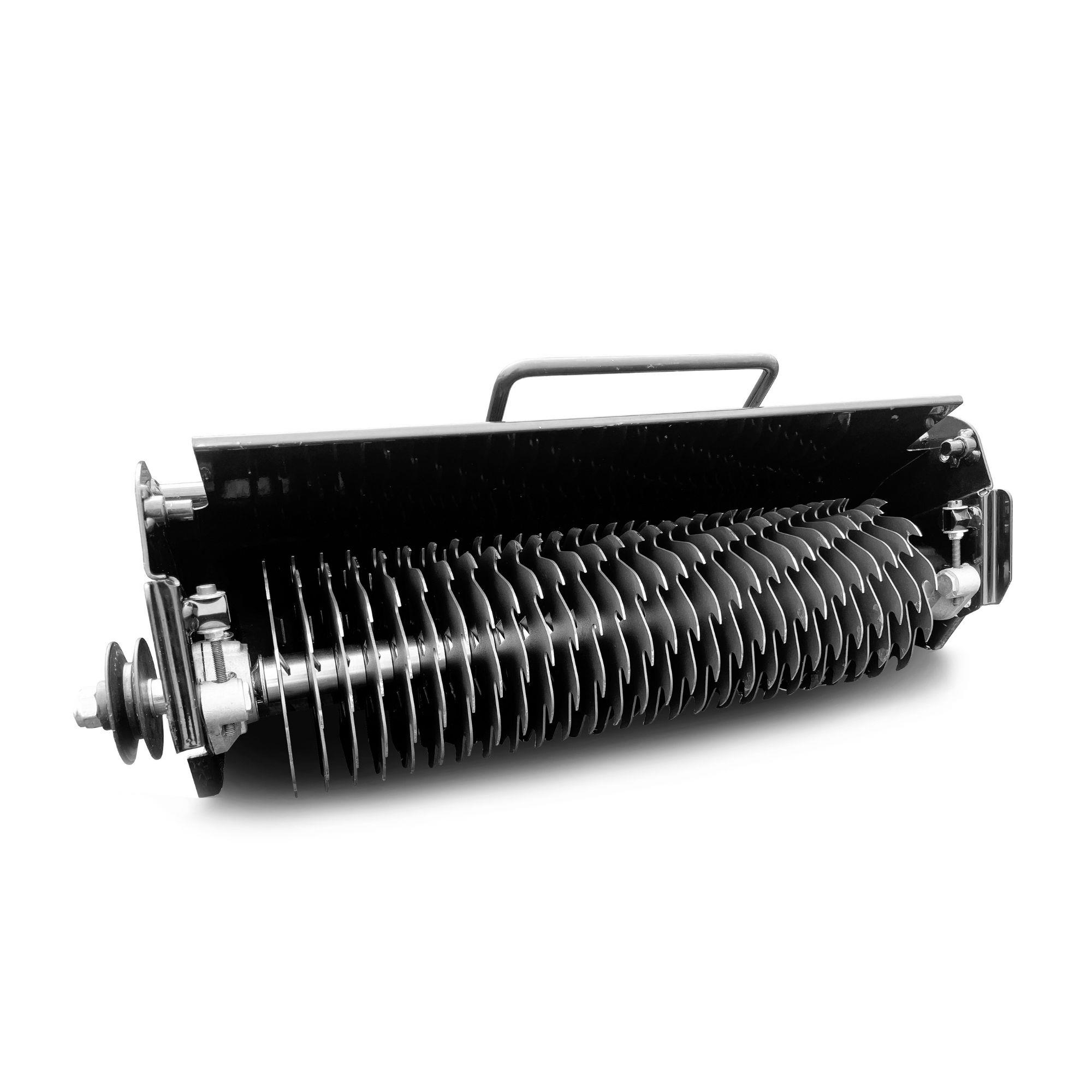 ycaiwm0smz2.jpg - Mowers Online Lawn roller with spiral tines for tow hitch