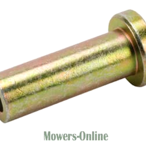 Zinc plated clevis pin with shoulder collar