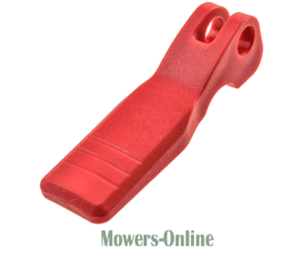 yhbls12vidd.png - Mowers Online Red lawn mower blade connector bracket