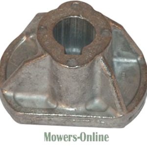 Lawn mower blade adapter hub