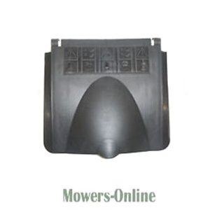 Lawn mower deck housing and chute assembly