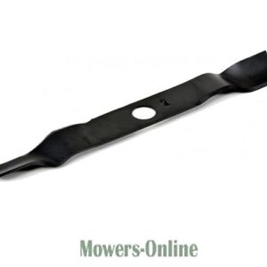 Lawn mower blade with center hole