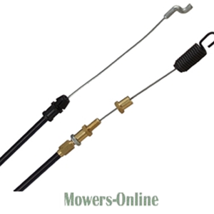 Lawn mower throttle control cables pair
