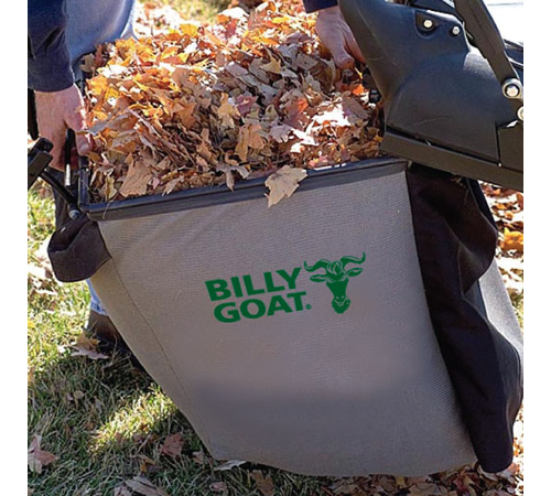 yqrqawaqrzo.jpg - Mowers Online Billy Goat leaf vacuum with full collection bag