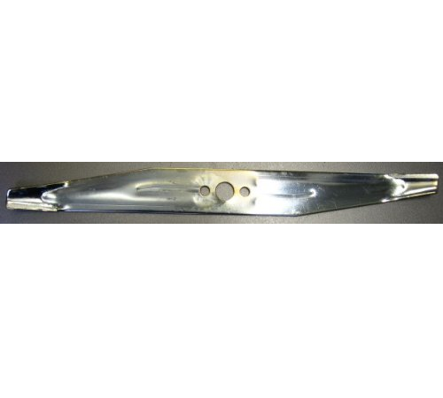 yskr003bs24.png - Mowers Online Lawn mower blade with center hole and mounting lugs.