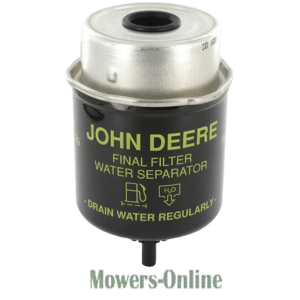 John Deere final filter water separator drain