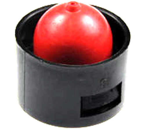 yztwufrrg4n.jpg - Mowers Online Red trackball mouse with black base