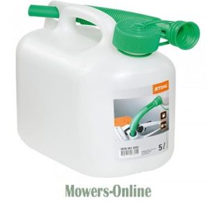 STIHL 5-litre fuel jerry can with green spout