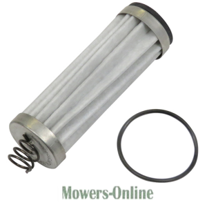Lawn mower air filter cartridge with seal ring