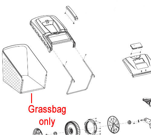znb2bgoi0mc.jpg - Mowers Online Grassbag assembly parts diagram for lawn mower