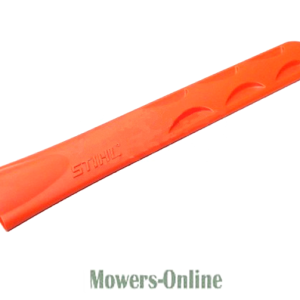 Stihl orange curved trimmer head guard shield