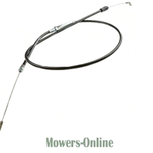 Lawn mower throttle cable assembly