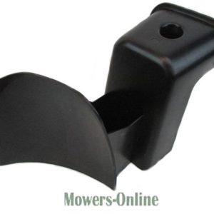 Lawn mower engine throttle control lever