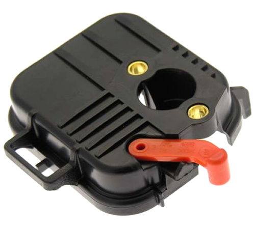 zwhb0bts11o.png - Mowers Online Engine air filter box with red release lever