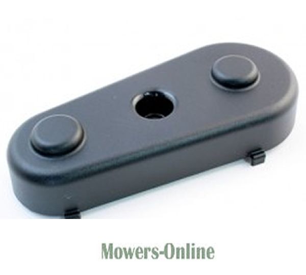 P - Mowers Online Lawn mower deck cover with control knobs
