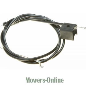 Lawn mower engine stop cable assembly