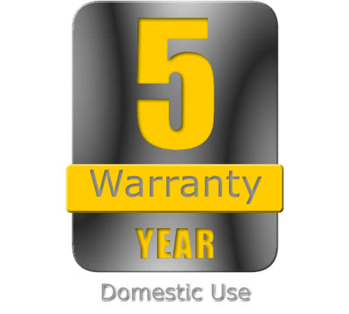 zzncxtfaxsn.jpg - Mowers Online 5 year domestic use warranty badge