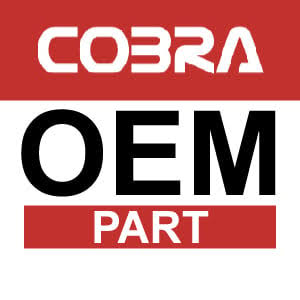 Cobra OEM part logo badge